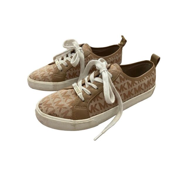 Michael Kors Tennis Shoes Sneakers Preppy Designer Everyday Casual School - Picture 1 of 10
